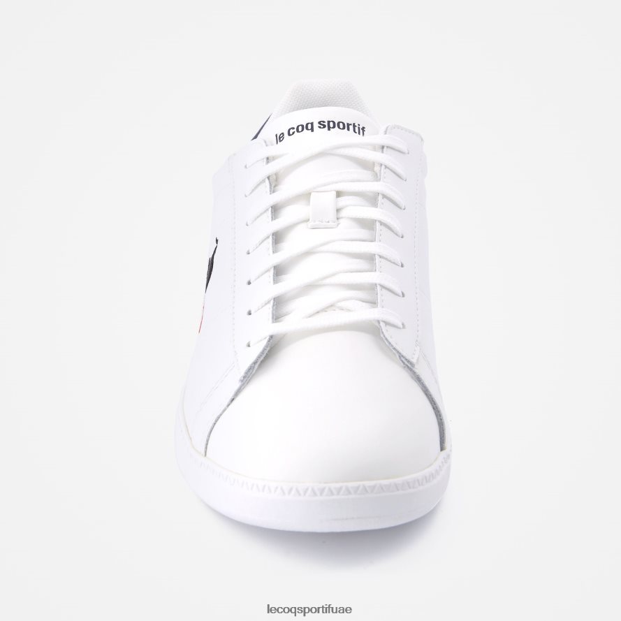 أبيض رجال حذاء كورتسيت أبيض Le Coq Sportif أحذية 2684VH588