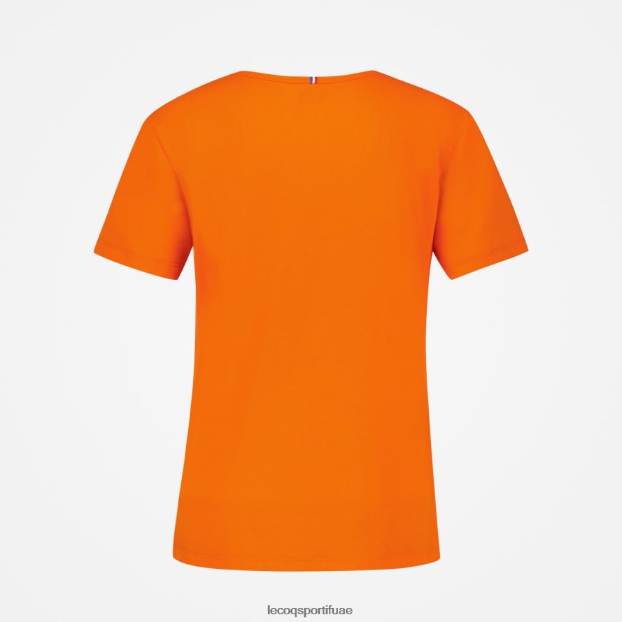 البرتقالي نحيف تي شيرت برتقالي Le Coq Sportif ملابس 2684VH593