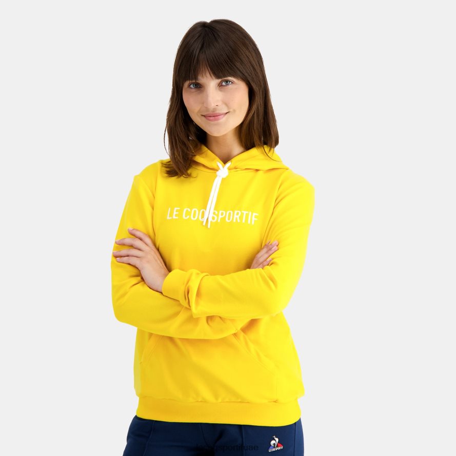 أصفر نحيف مقنعين البلوز الأصفر Le Coq Sportif ملابس 2684VH598