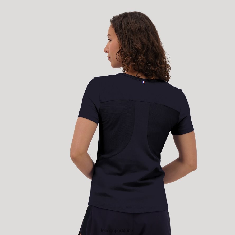 أزرق نحيف تي شيرت أزرق Le Coq Sportif ملابس 2684VH602