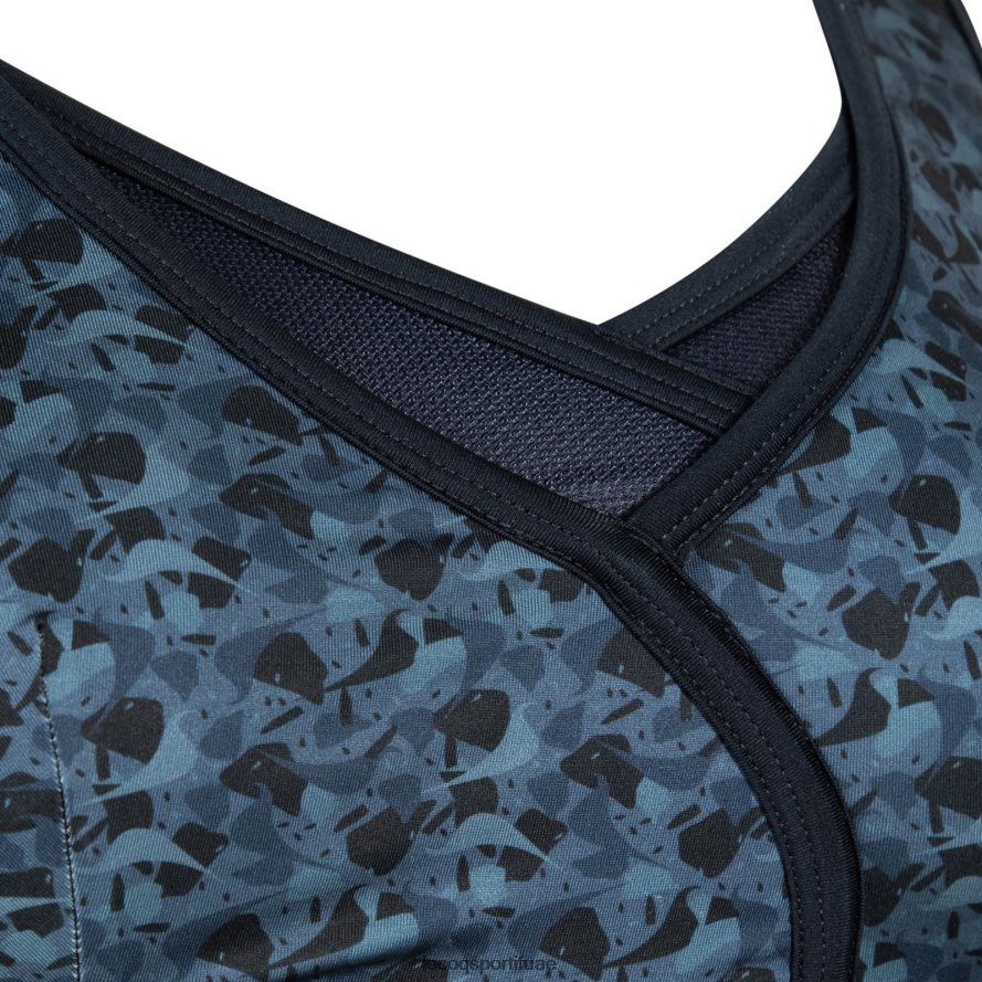 أبيض نحيف حمالة صدر رياضية بيضاء Le Coq Sportif ملابس 2684VH605