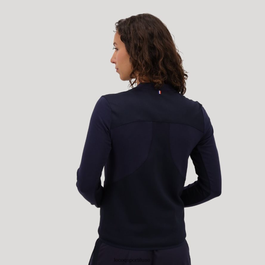 أزرق نحيف البلوز مضغوط الأزرق Le Coq Sportif ملابس 2684VH607