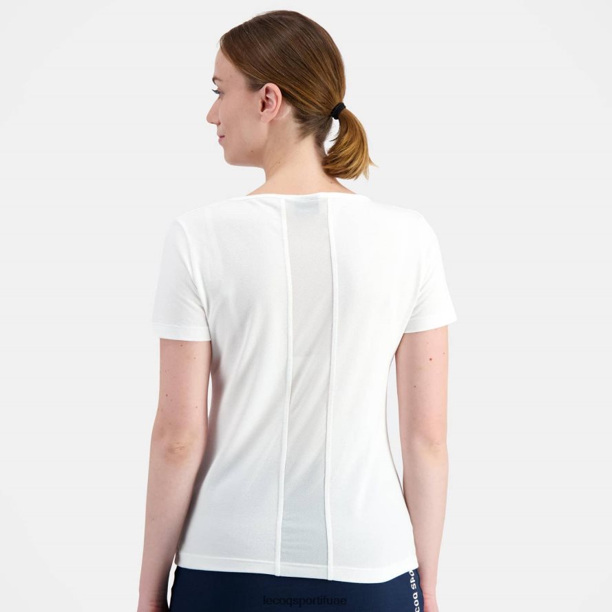 أبيض نحيف تي شيرت أبيض Le Coq Sportif ملابس 2684VH608