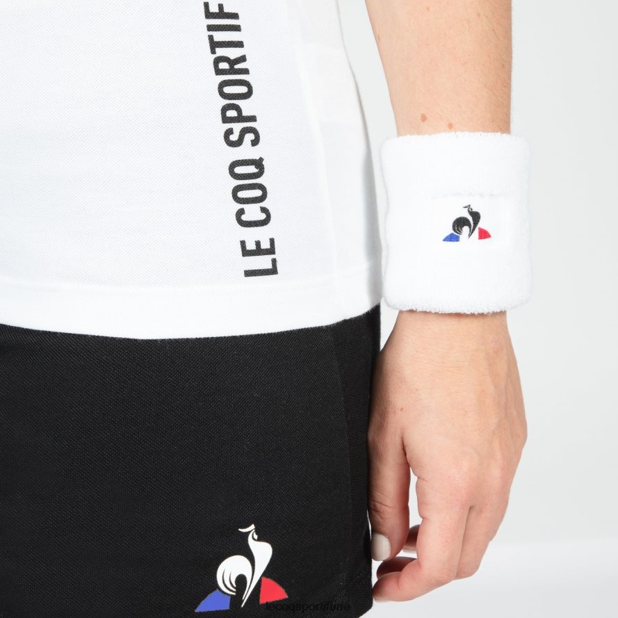 أبيض نحيف تي شيرت أبيض Le Coq Sportif ملابس 2684VH608