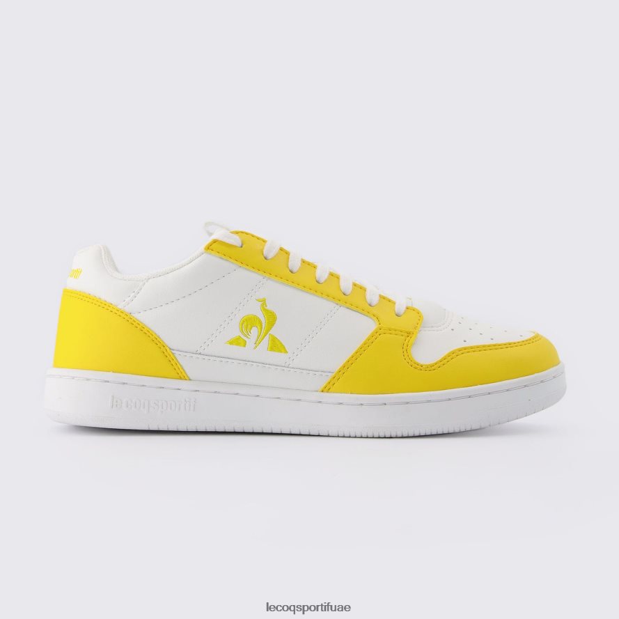 أبيض نحيف حذاء بريك بوينت مع رياضة بيضاء Le Coq Sportif أحذية 2684VH631