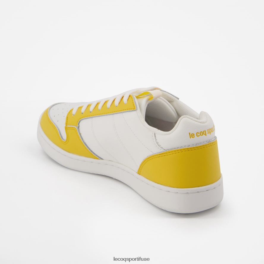 أبيض نحيف حذاء بريك بوينت مع رياضة بيضاء Le Coq Sportif أحذية 2684VH631