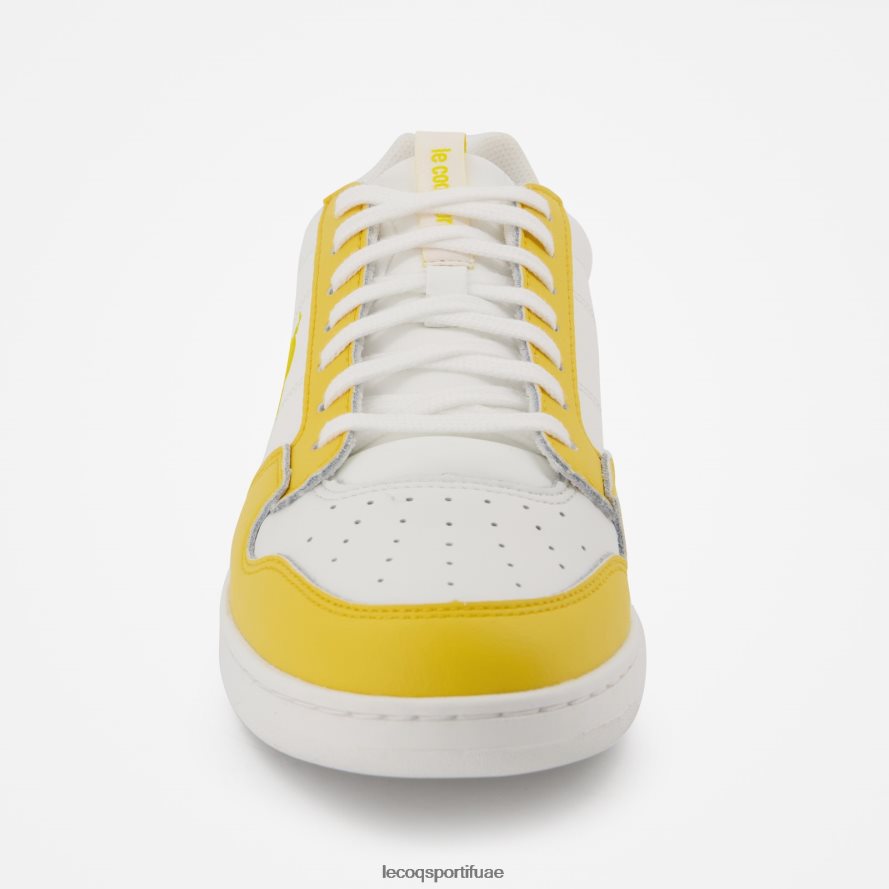 أبيض نحيف حذاء بريك بوينت مع رياضة بيضاء Le Coq Sportif أحذية 2684VH631