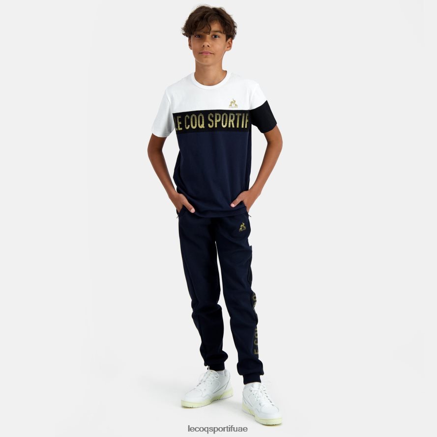 أزرق أطفال تي شيرت أزرق Le Coq Sportif ملابس 2684VH639