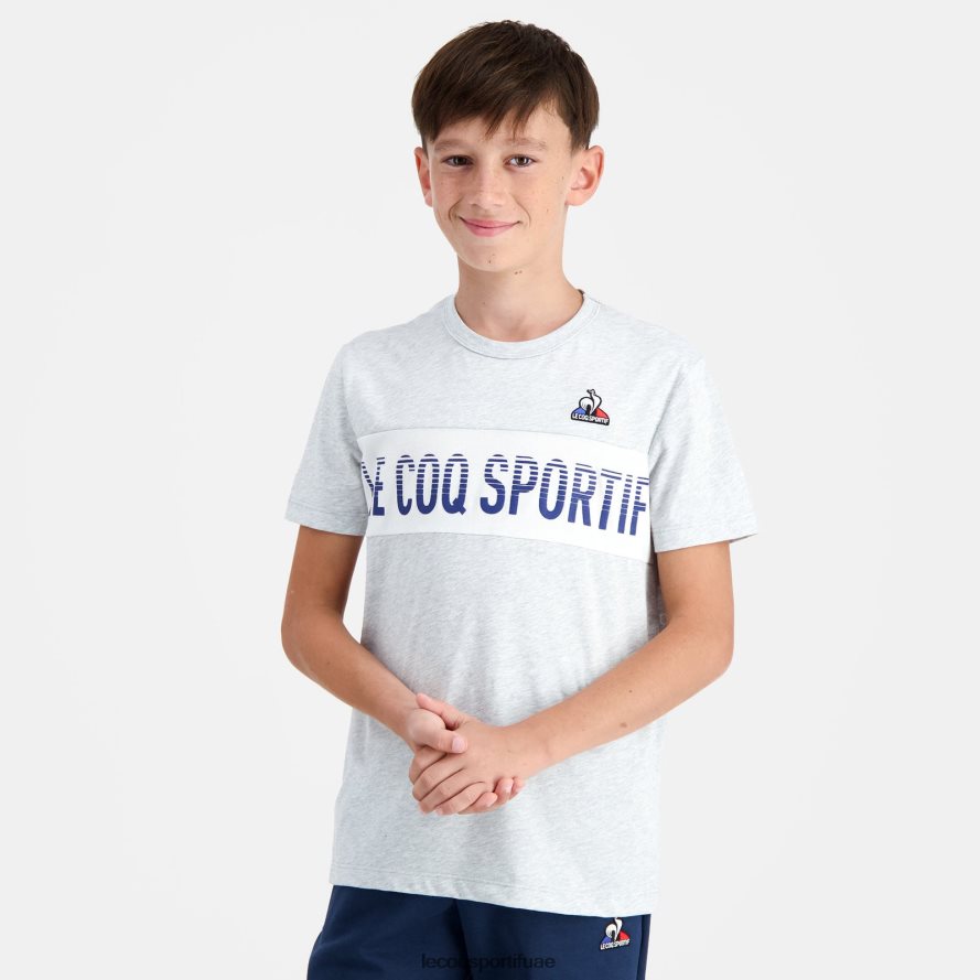 رمادي أطفال تي شيرت رمادي Le Coq Sportif ملابس 2684VH640
