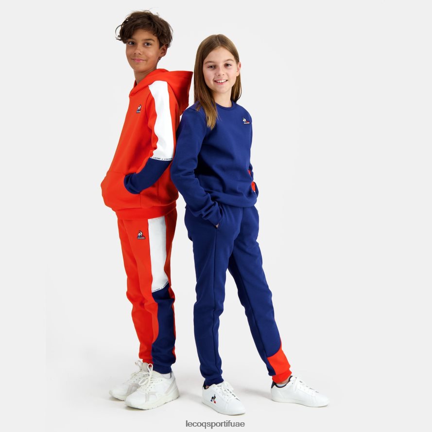 البرتقالي أطفال سترة مقنعين برتقالية Le Coq Sportif ملابس 2684VH643