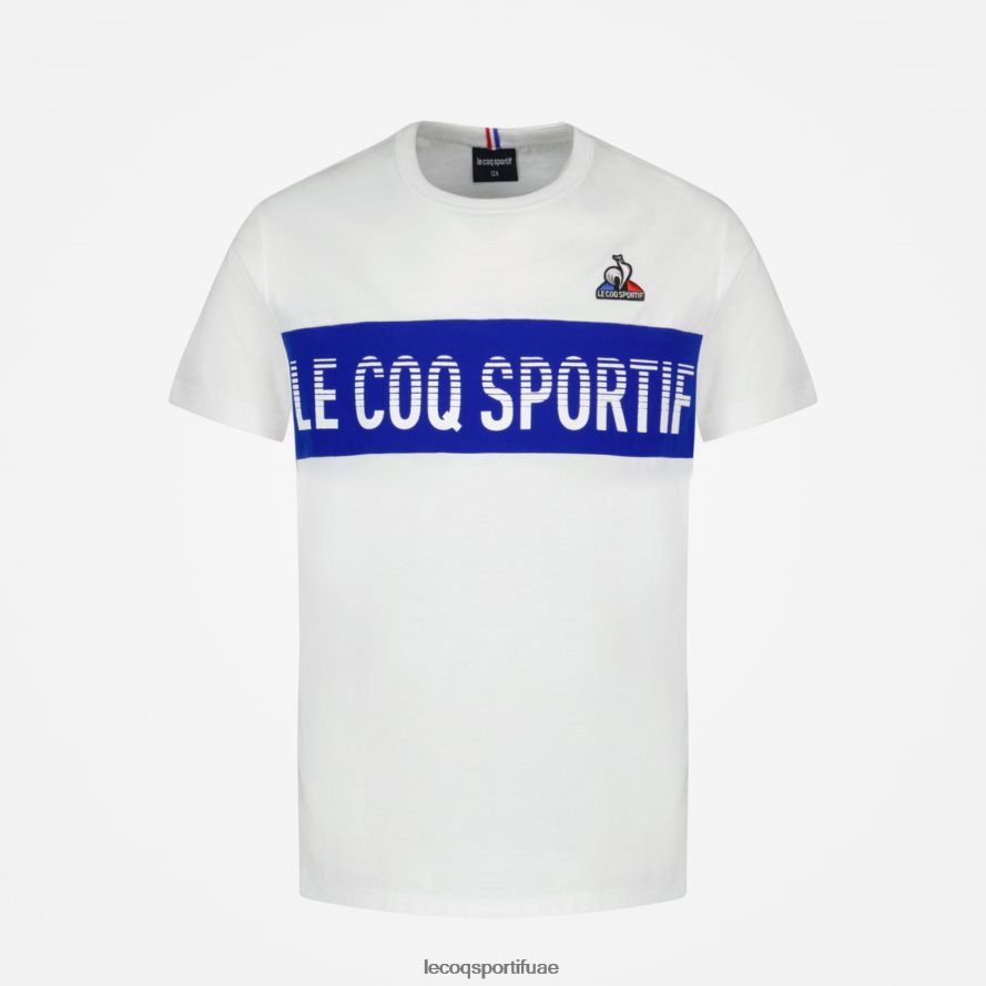 أبيض أطفال تي شيرت أبيض Le Coq Sportif ملابس 2684VH646