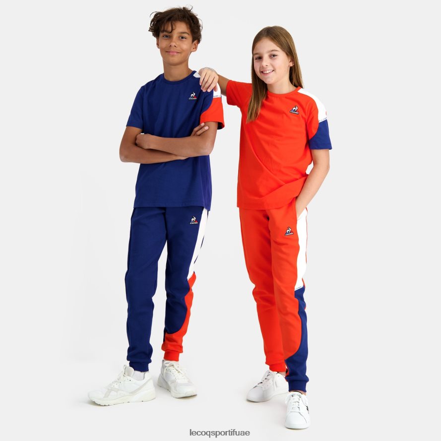 أزرق أطفال تي شيرت أزرق Le Coq Sportif ملابس 2684VH651