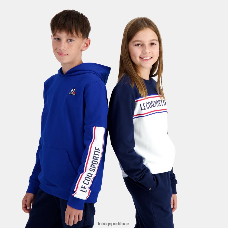 أزرق أطفال مقنعين البلوز الأزرق Le Coq Sportif ملابس 2684VH653