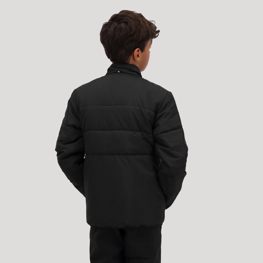 أسود أطفال سترة سوداء Le Coq Sportif ملابس 2684VH657