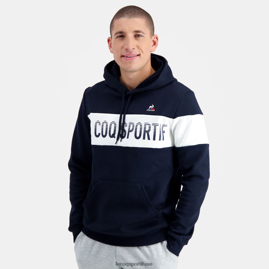 أزرق رجال مقنعين البلوز الأزرق Le Coq Sportif ملابس 2684VH67
