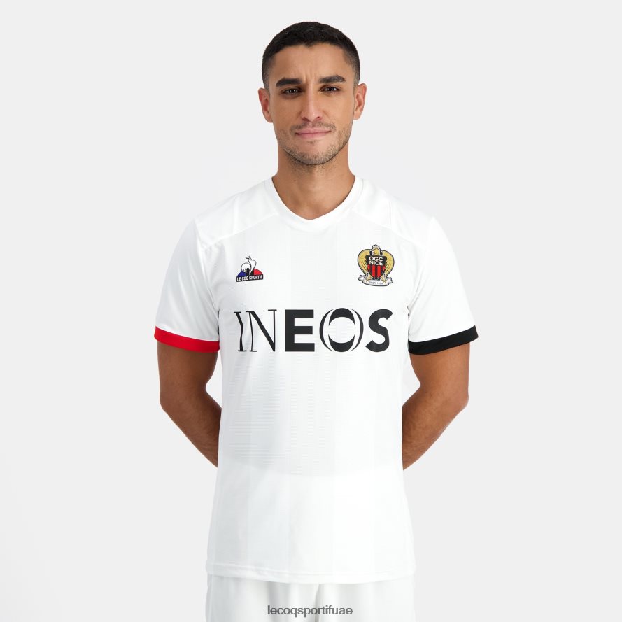 أبيض رجال جيرسي الأبيض Le Coq Sportif ملابس 2684VH697