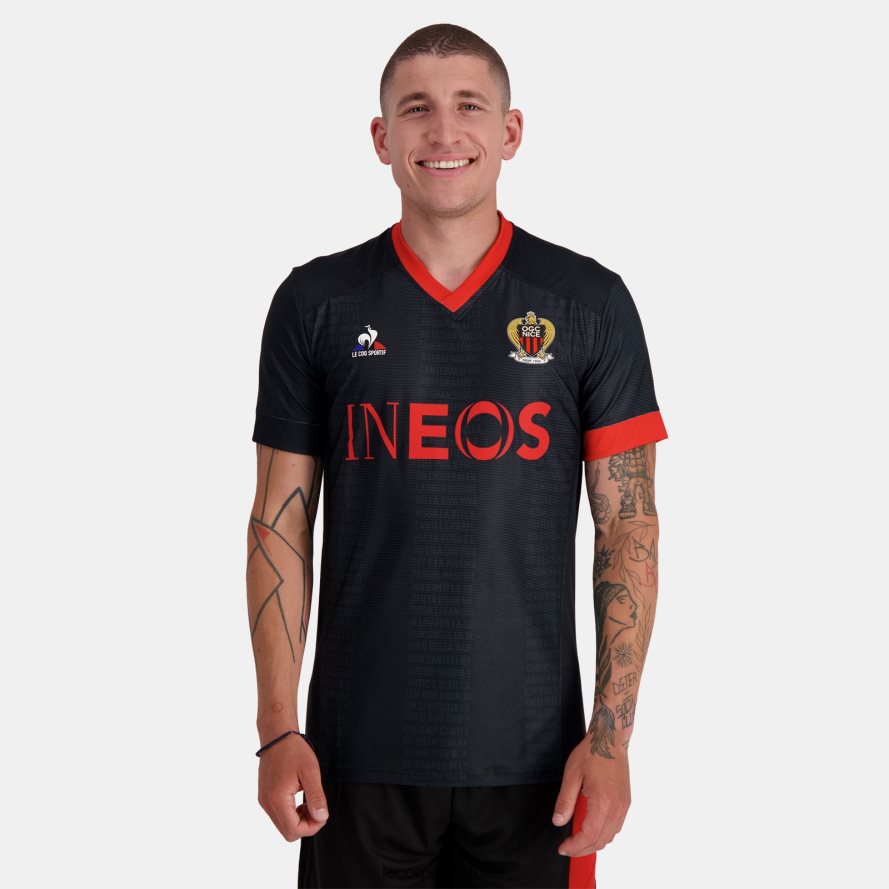 أسود رجال جيرسي أسود Le Coq Sportif ملابس 2684VH702