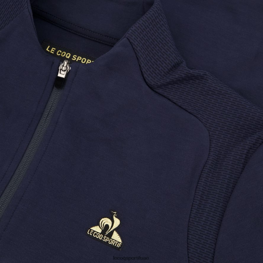 أزرق رجال البلوز مضغوط الأزرق Le Coq Sportif ملابس 2684VH71