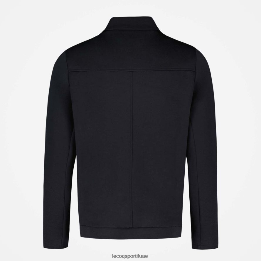 أسود رجال سترة مضغوطة سوداء Le Coq Sportif ملابس 2684VH73