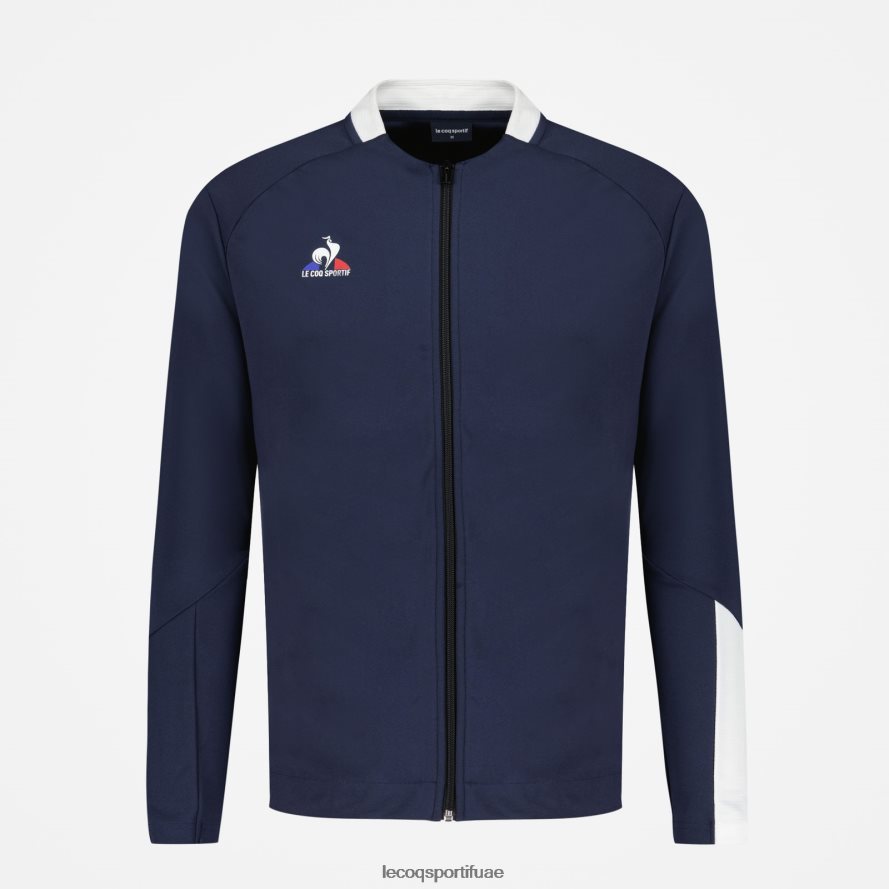 أزرق رجال البلوز مضغوط الأزرق Le Coq Sportif ملابس 2684VH74