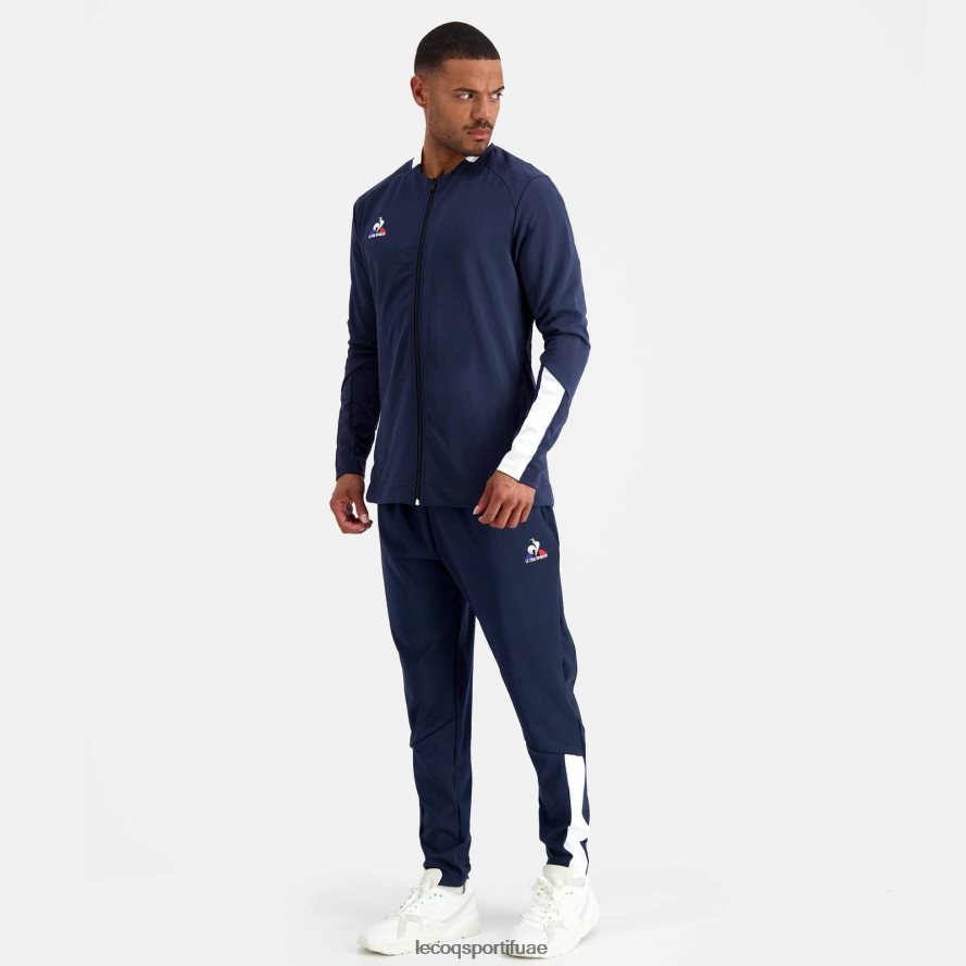 أزرق رجال البلوز مضغوط الأزرق Le Coq Sportif ملابس 2684VH74