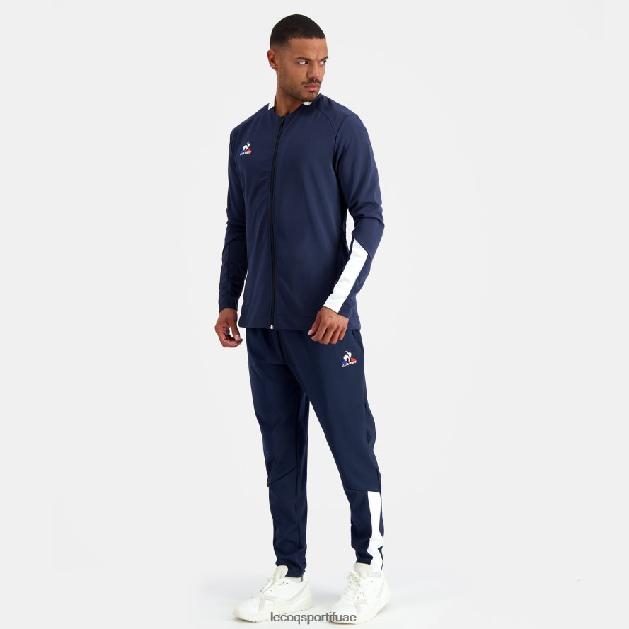 أزرق رجال البلوز مضغوط الأزرق Le Coq Sportif ملابس 2684VH74