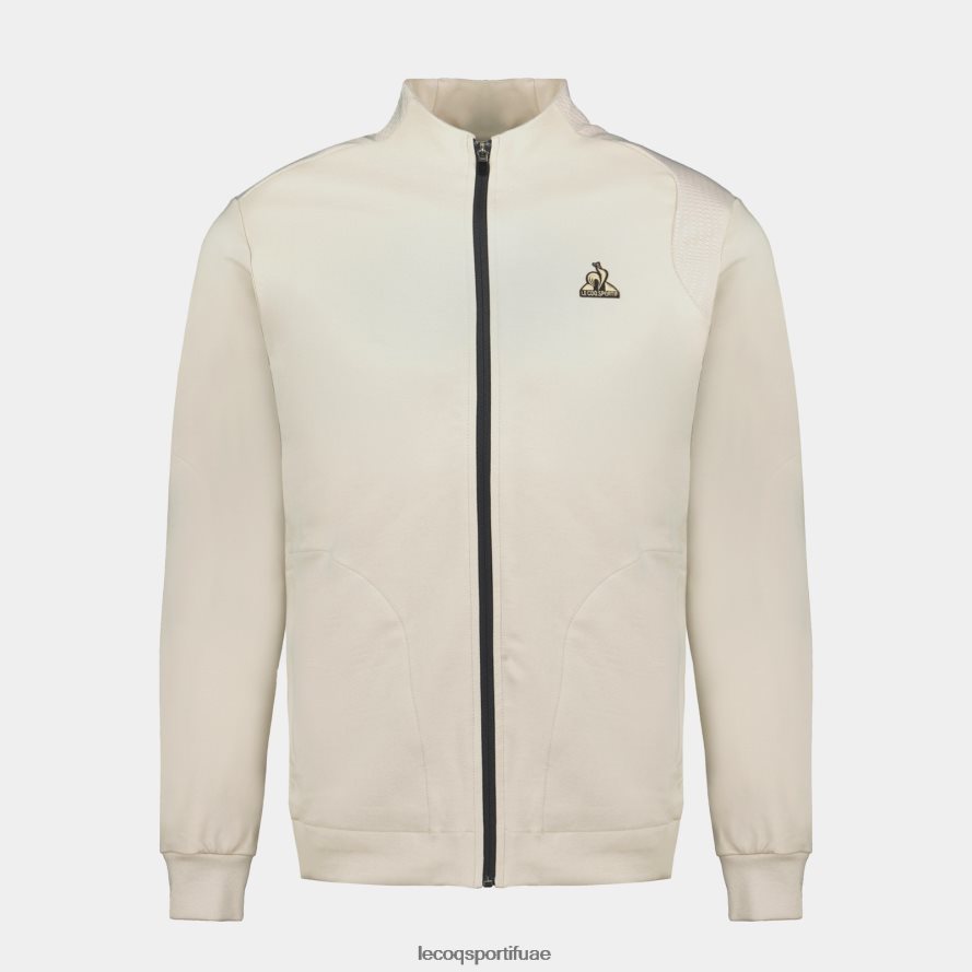 بني رجال سترة مضغوطة باللون البني Le Coq Sportif ملابس 2684VH8