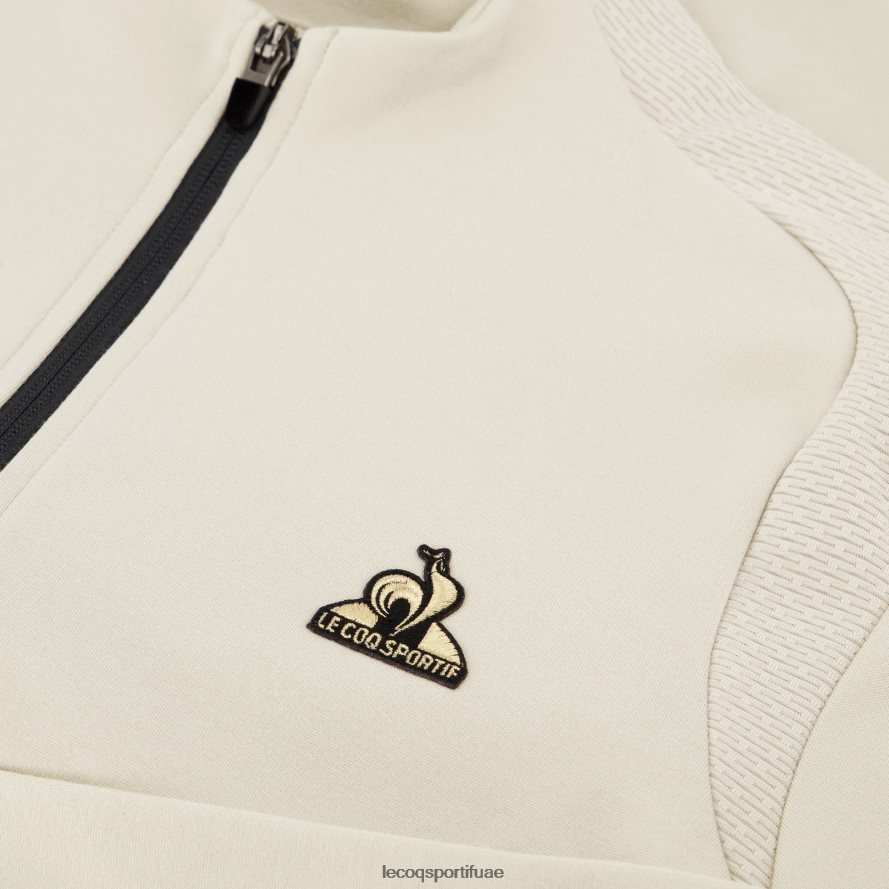 بني رجال سترة مضغوطة باللون البني Le Coq Sportif ملابس 2684VH8