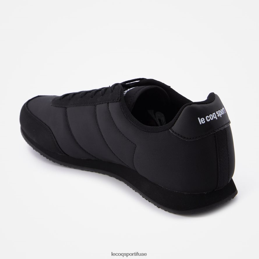 أسود رجال حذاء Racerone ثلاثي الألوان باللون الأسود Le Coq Sportif أحذية 2684VH523
