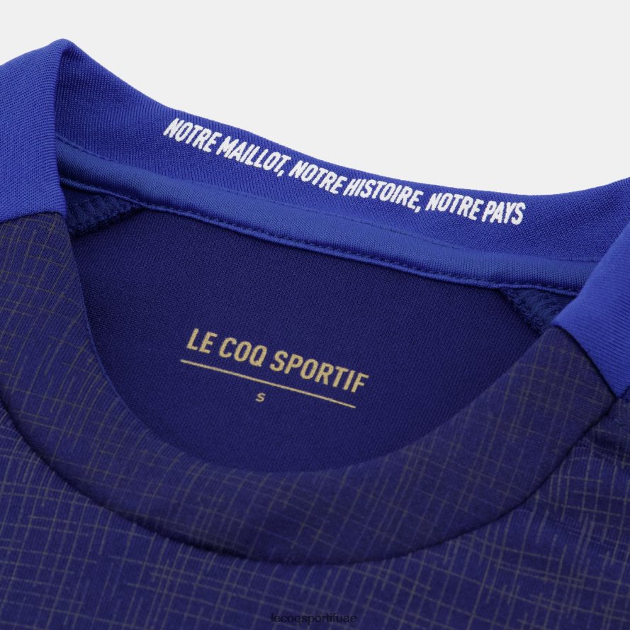 أزرق نحيف نسخة طبق الأصل جيرسي XV دي فرنسا - كأس العالم للرجبي 2023 الأزرق Le Coq Sportif ملابس 2684VH349