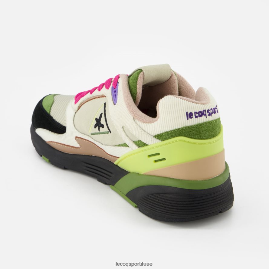 أبيض رجال حذاء lcs r1100 x الأفيون الأبيض Le Coq Sportif أحذية 2684VH571