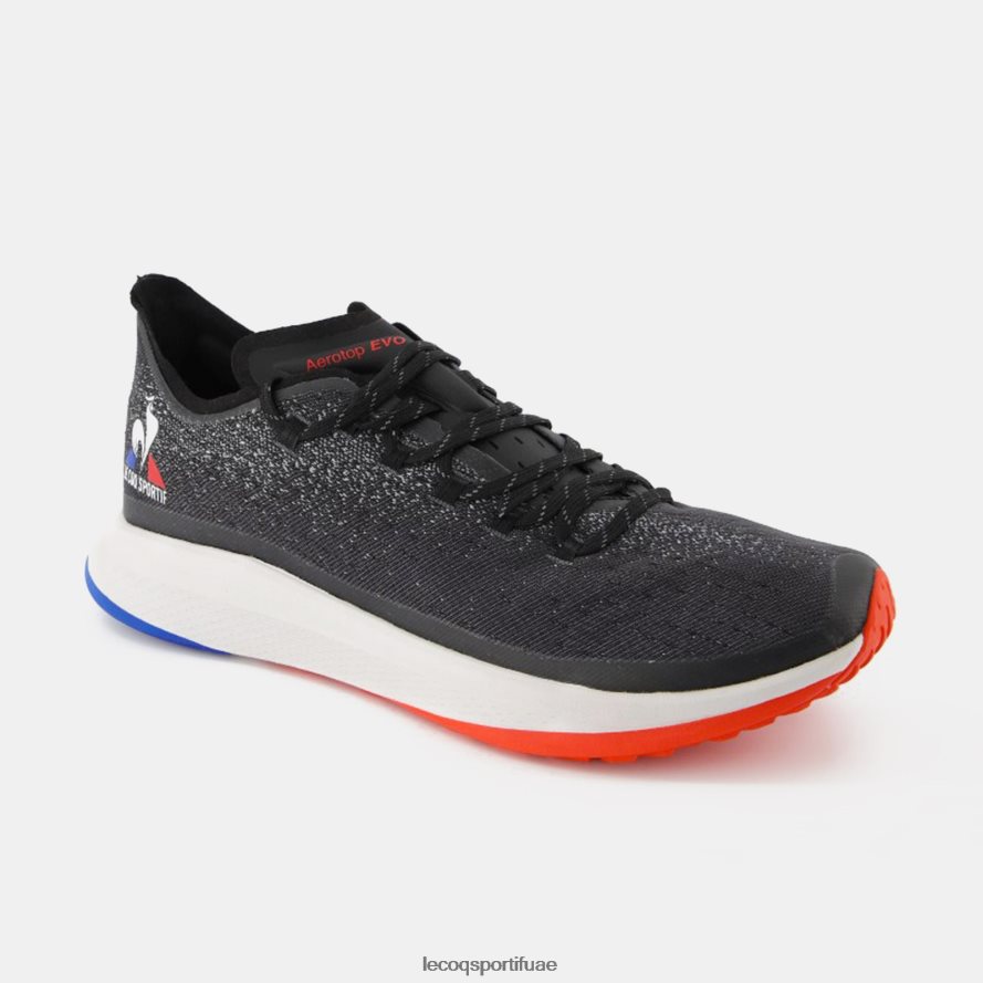 أسود رجال حذاء lcs r2024 باللون الأسود Le Coq Sportif أحذية 2684VH247