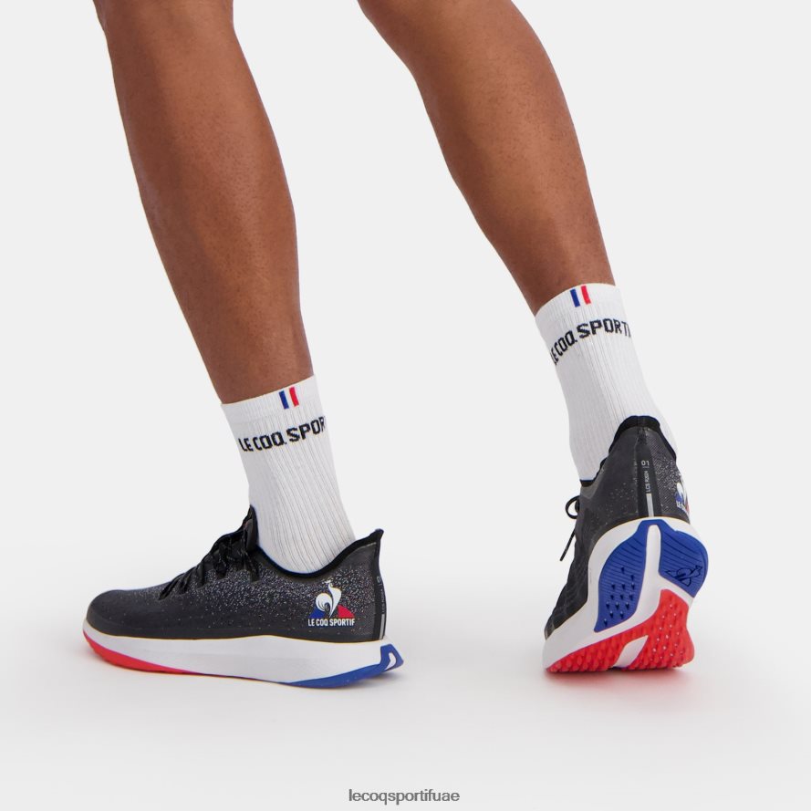 أسود رجال حذاء lcs r2024 باللون الأسود Le Coq Sportif أحذية 2684VH247