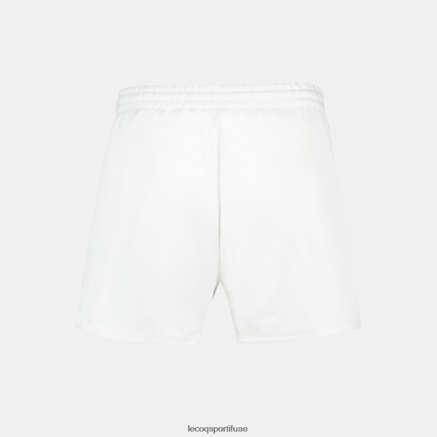 أبيض رجال نسخة طبق الأصل قصيرة - xv de france الأبيض Le Coq Sportif ملابس 2684VH235