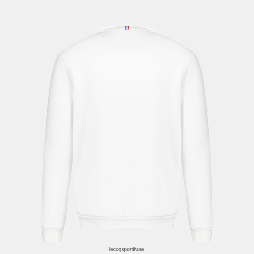 أبيض رجال قميص من النوع الثقيل - xv de france أبيض Le Coq Sportif ملابس 2684VH26