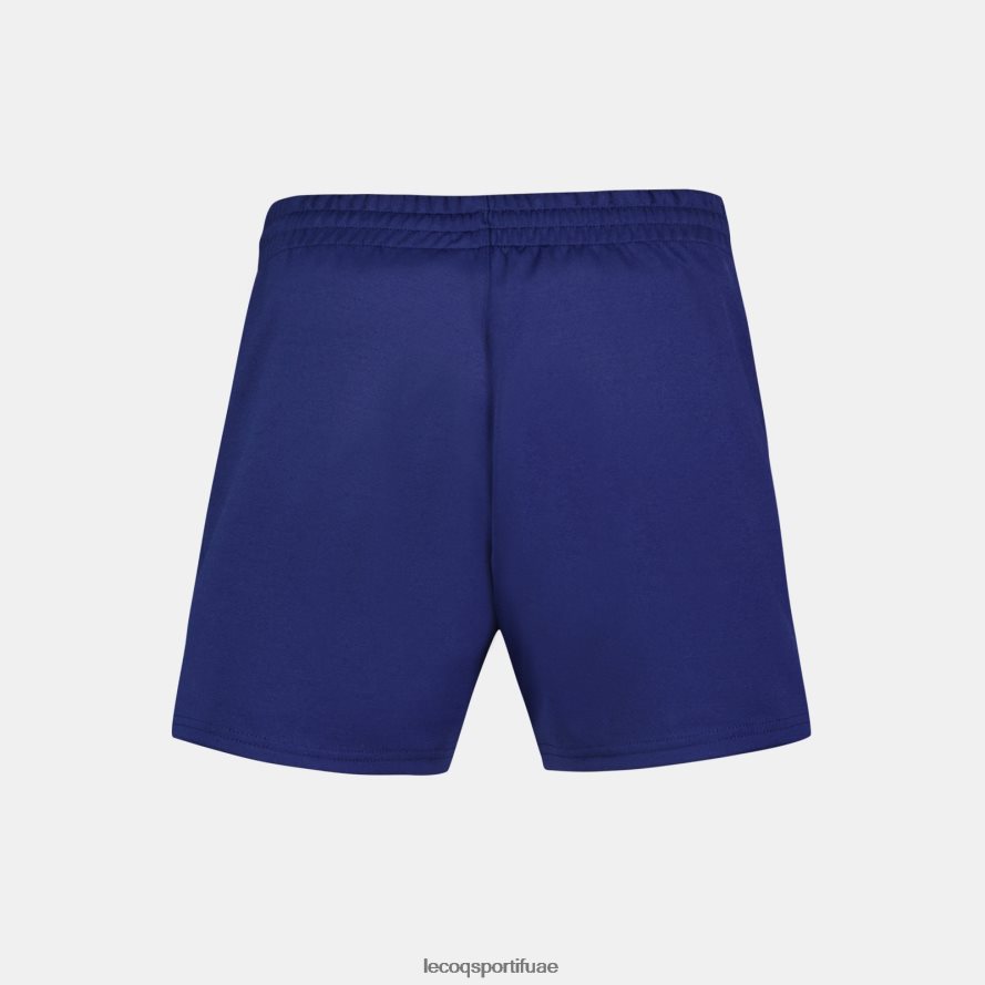 أزرق أطفال النسخة المتماثلة القصيرة - xv de france blue Le Coq Sportif ملابس 2684VH413